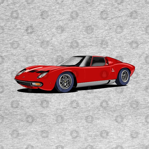 Lamborghini Miura Sportscar by Webazoot